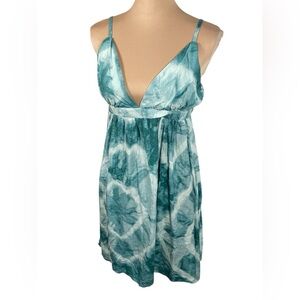 Sadie & Sage Teal and White Lace Dress NWT Medium
